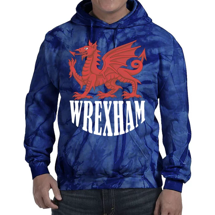 Wrexham Football Soccer Club Wrexham FC 2022 Gift Christmas 2022 Tie Dye Hoodie