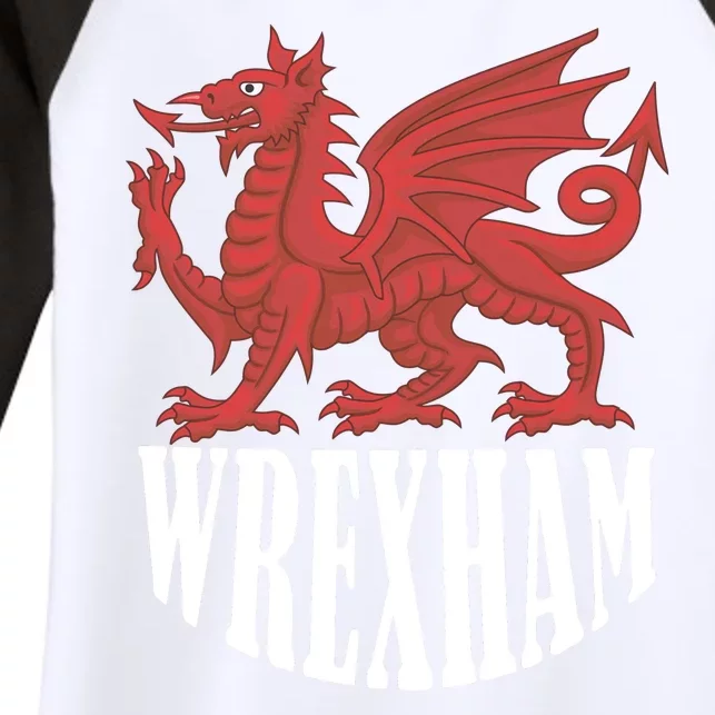 Wrexham Football Soccer Club Wrexham FC 2022 Gift Christmas 2022 Women's Tri-Blend 3/4-Sleeve Raglan Shirt