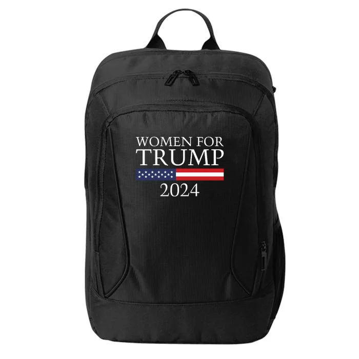 Women For Trump 2024 City Backpack