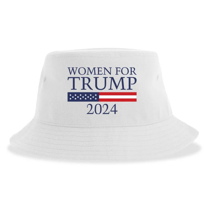 Women For Trump 2024 Sustainable Bucket Hat