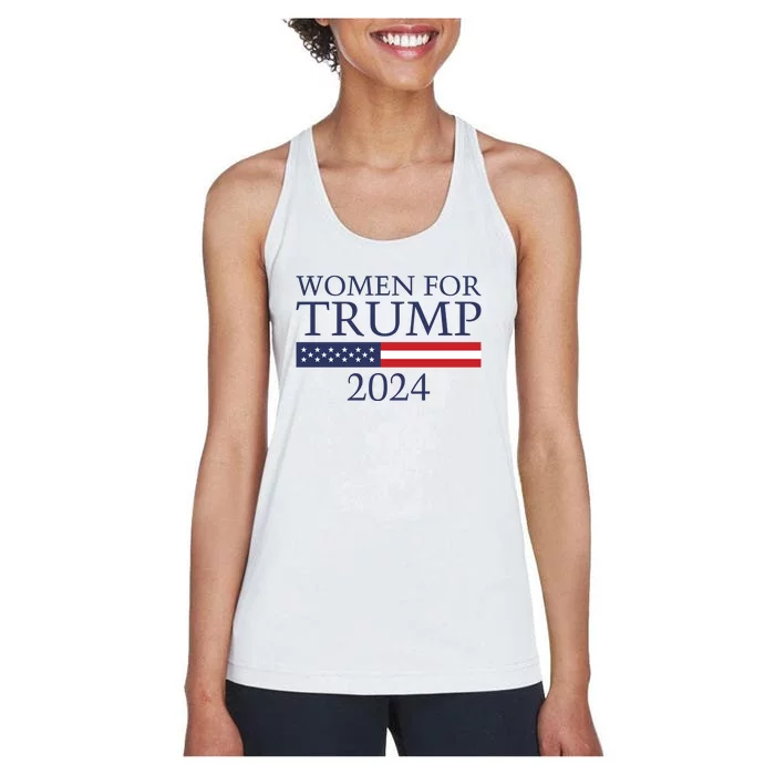 Women For Trump 2024 Women's Racerback Tank