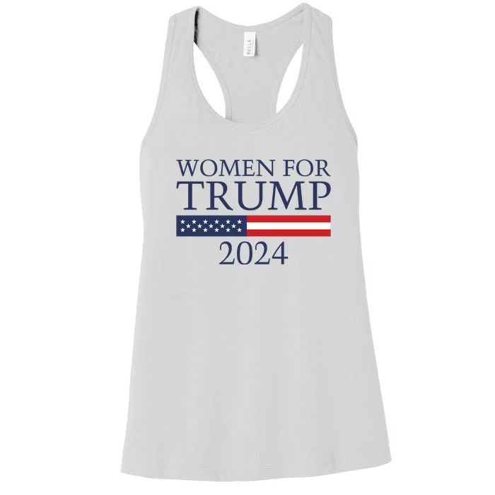 Women For Trump 2024 Women's Racerback Tank