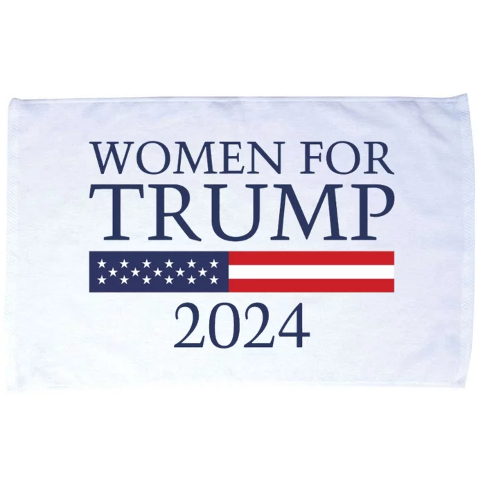 Women For Trump 2024 Microfiber Hand Towel