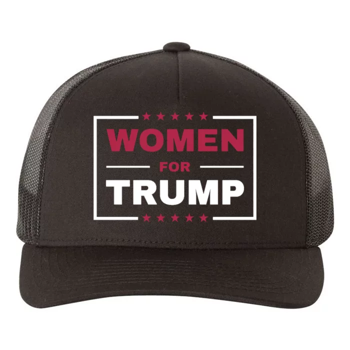 Women For Trump Yupoong Adult 5-Panel Trucker Hat