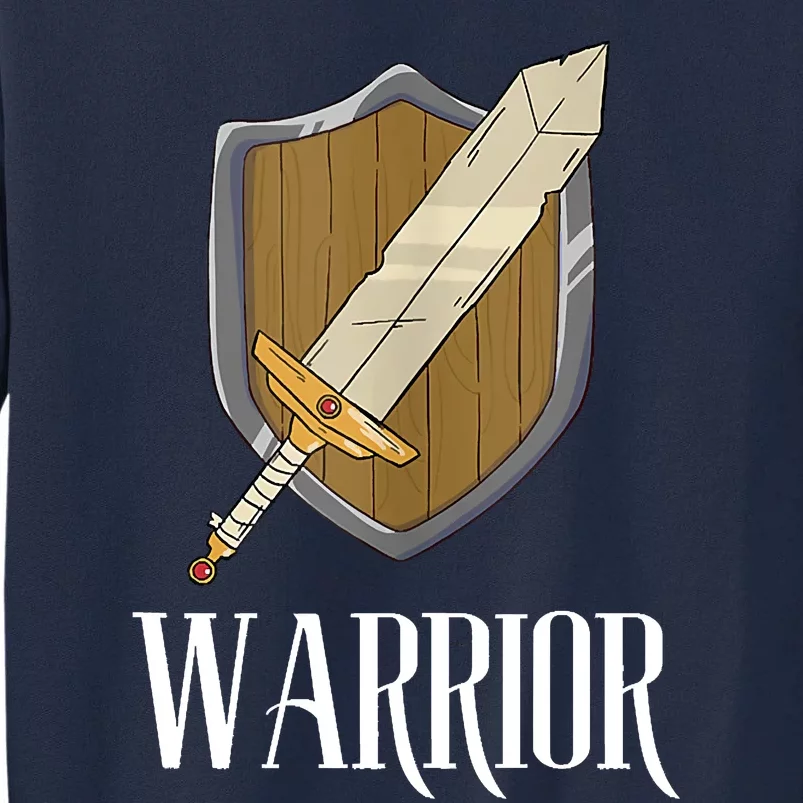 Warrior Fantasy Tabletop RPG MMORPG RPG Gamer Tall Sweatshirt