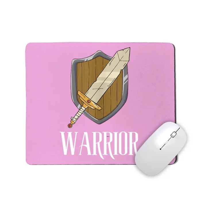 Warrior Fantasy Tabletop RPG MMORPG RPG Gamer Mousepad