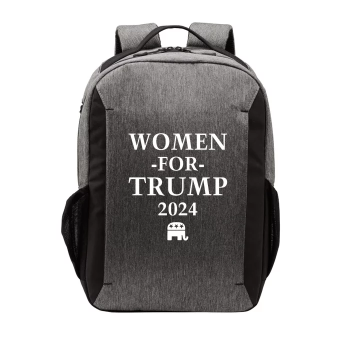 Women For Trump 2024 Vector Backpack