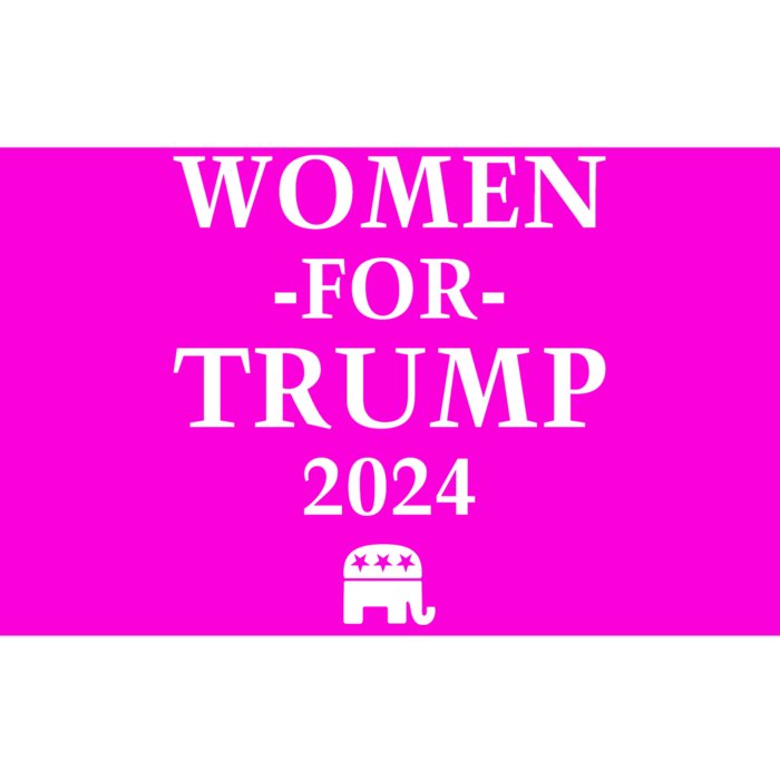 Women For Trump 2024 Bumper Sticker