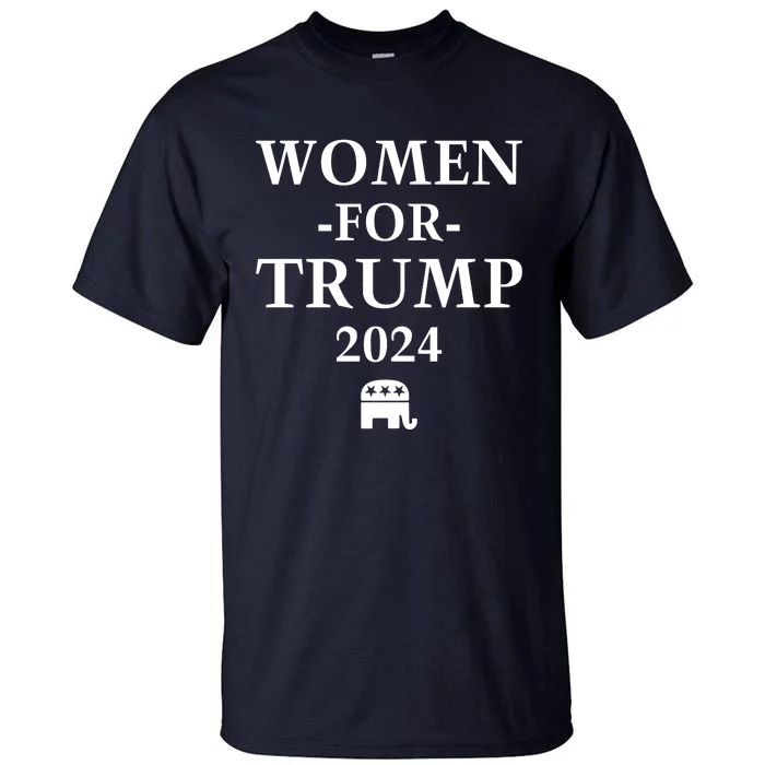 Women For Trump 2024 Tall T-Shirt