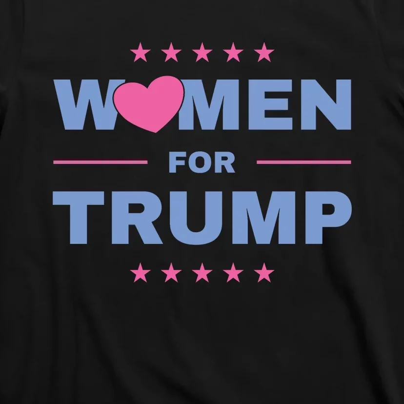 Women For Donald Trump Heart 💕 T-Shirt