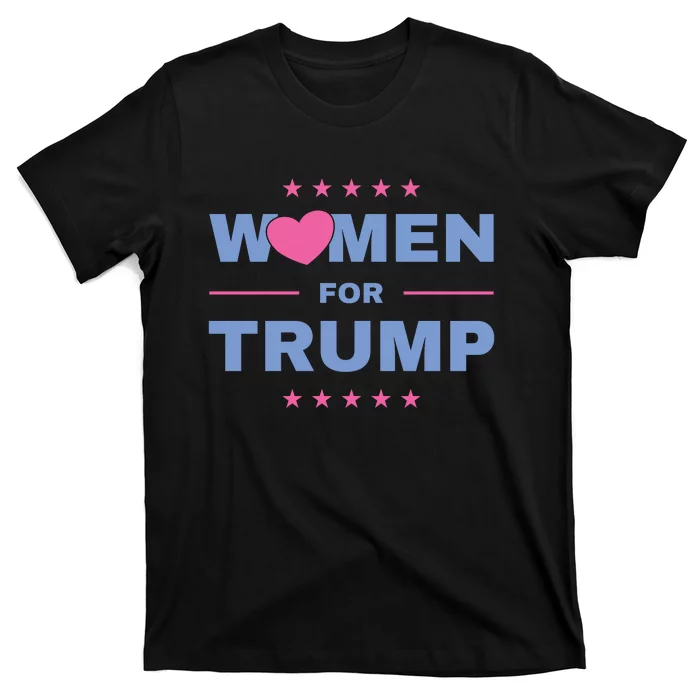 Women For Donald Trump Heart 💕 T-Shirt