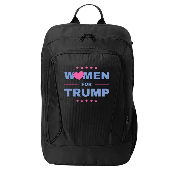 Women For Donald Trump Heart 💕 City Backpack