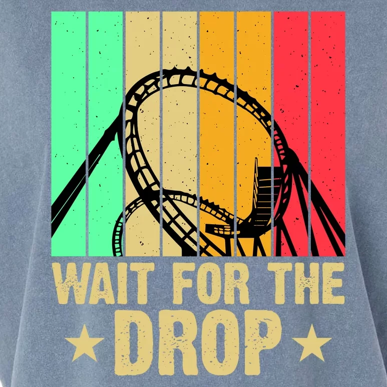 Wait For The Drop Garment-Dyed Women's Muscle Tee