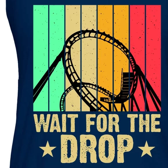 Wait For The Drop Ladies Essential Flowy Tank