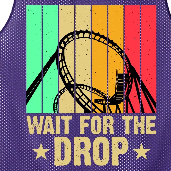 Wait For The Drop Mesh Reversible Basketball Jersey Tank