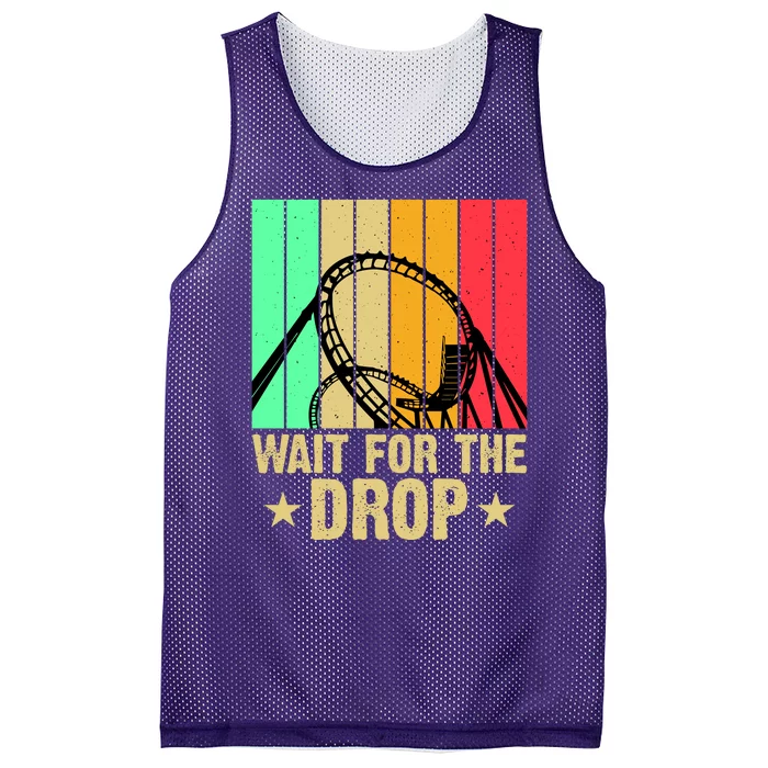 Wait For The Drop Mesh Reversible Basketball Jersey Tank