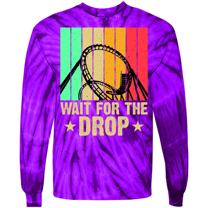 Wait For The Drop Tie-Dye Long Sleeve Shirt