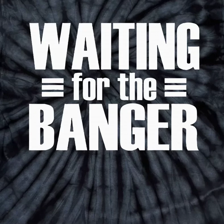 Waiting For The Banger Glitch Tie-Dye T-Shirt