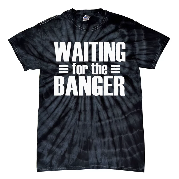 Waiting For The Banger Glitch Tie-Dye T-Shirt