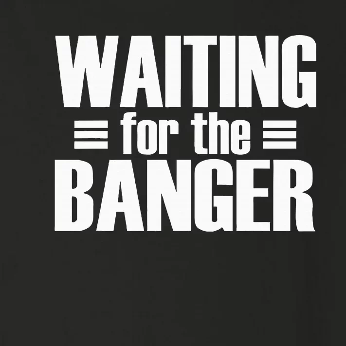 Waiting For The Banger Glitch Toddler Long Sleeve Shirt