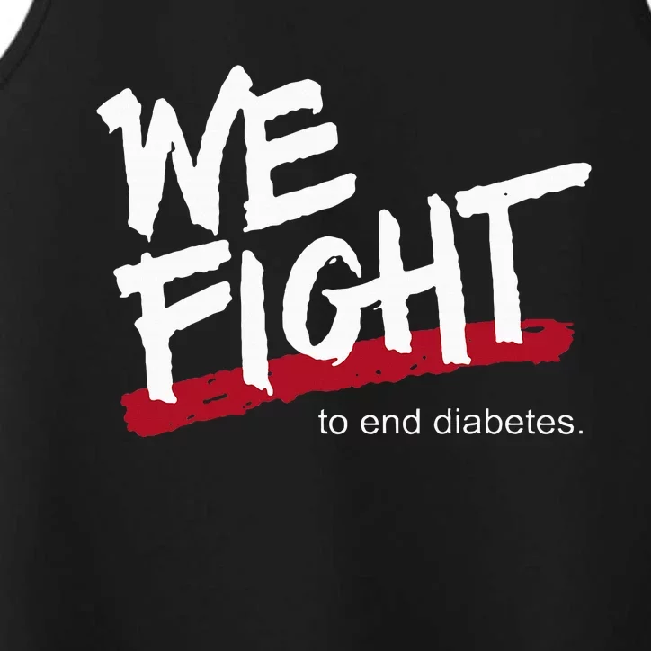 We Fight To End Diabetes Performance Tank