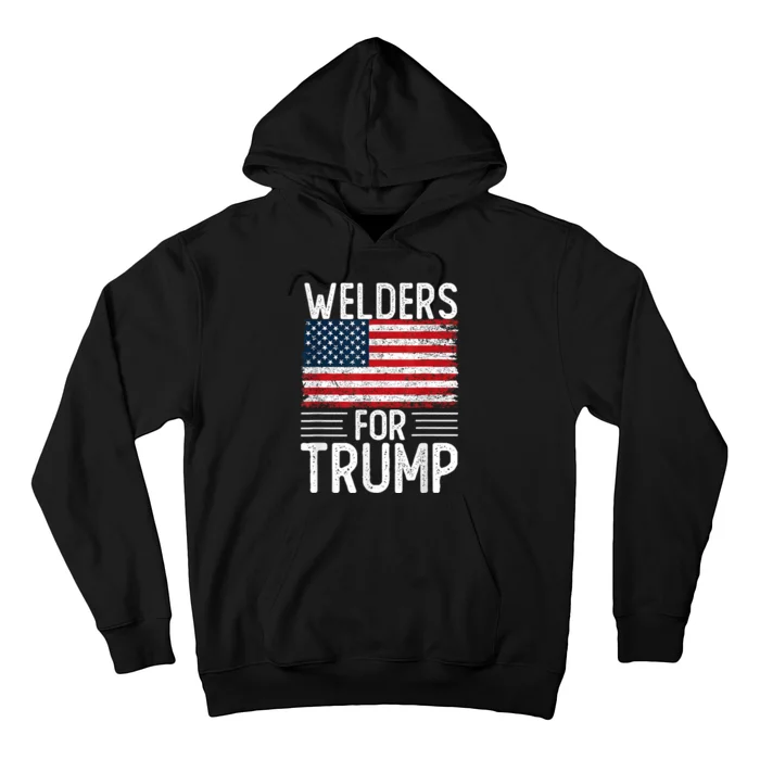 Welders For Trump 2024 Shirts President Election 2024 Hoodie