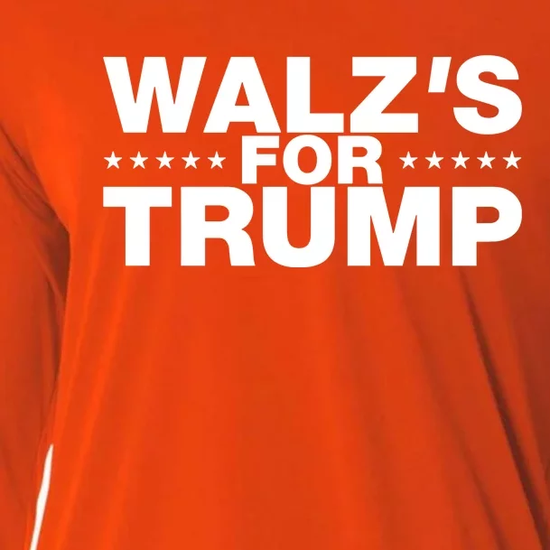 WalzS For Trump Cooling Performance Long Sleeve Crew