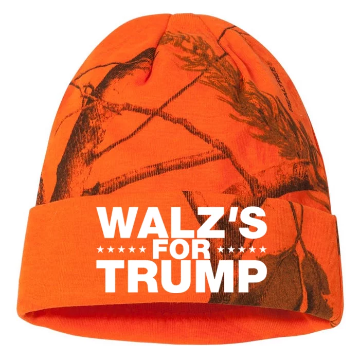 WalzS For Trump Kati - 12in Camo Beanie