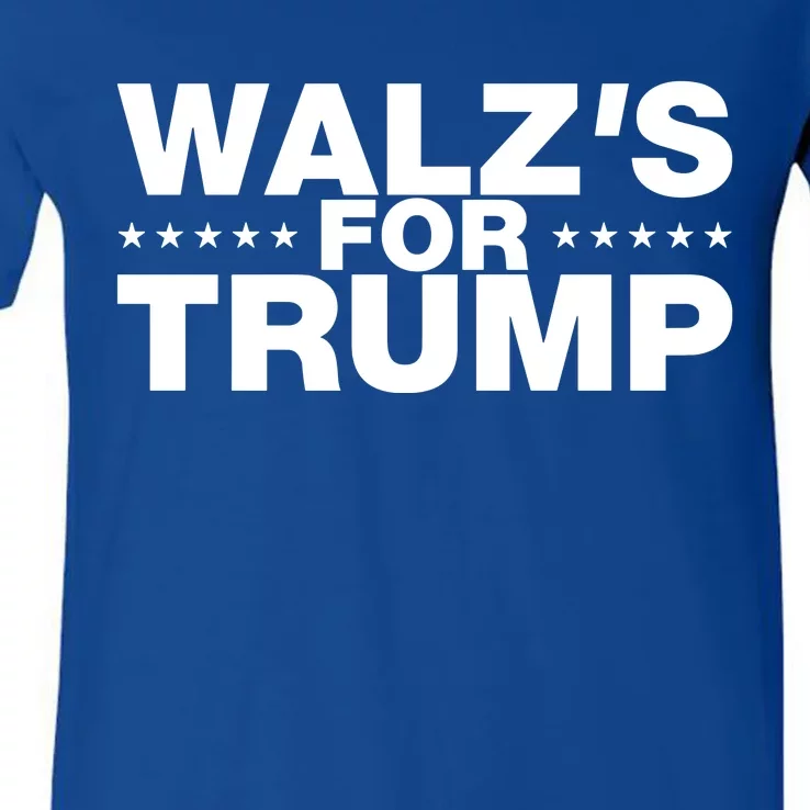 WalzS For Trump V-Neck T-Shirt