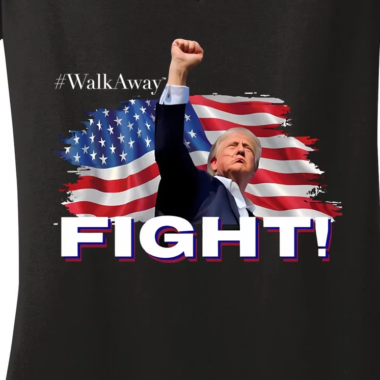 Walkaway Fight TheyRe Not Coming After Me Women's V-Neck T-Shirt