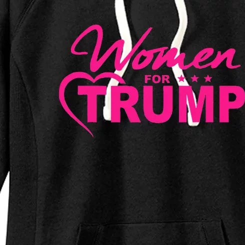 Women For Trump 2024 Women's Fleece Hoodie