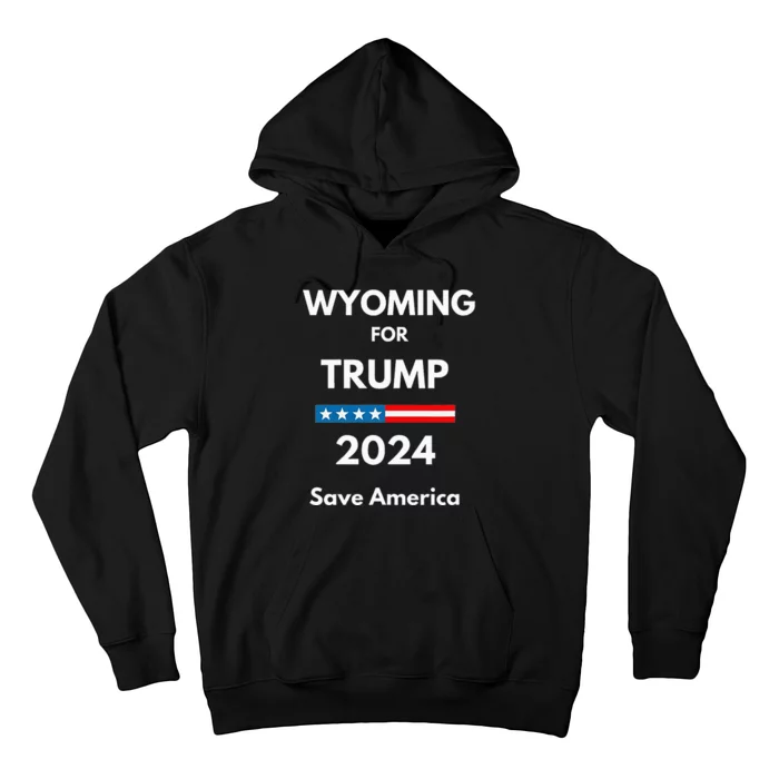 Wyoming For Trump 2024 President Election Republican Hoodie