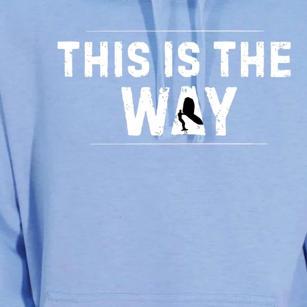 Wing Foiling This Is The Way Unisex Surf Hoodie