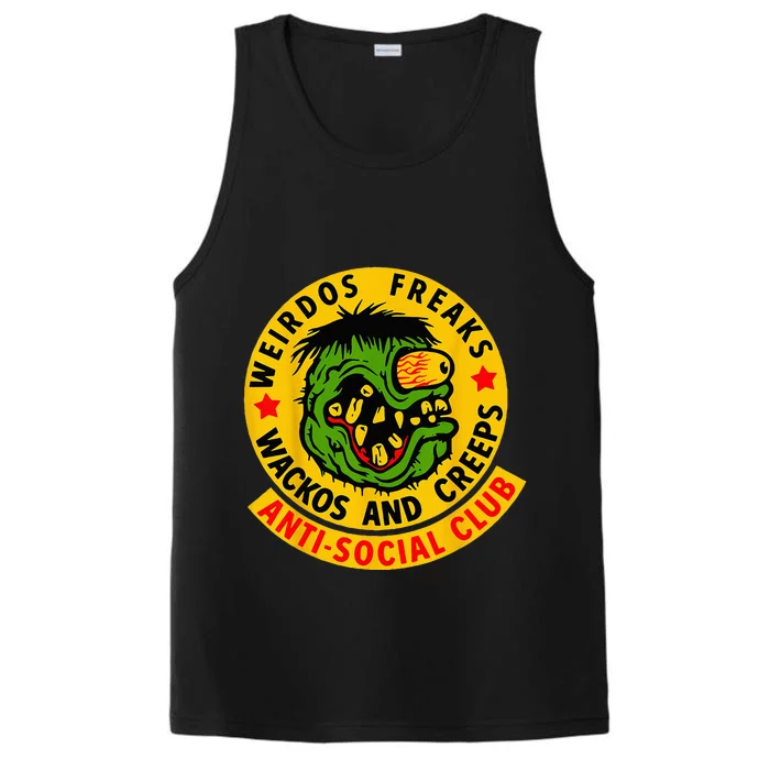 Weirdos Freaks Wackos And Creeps Performance Tank