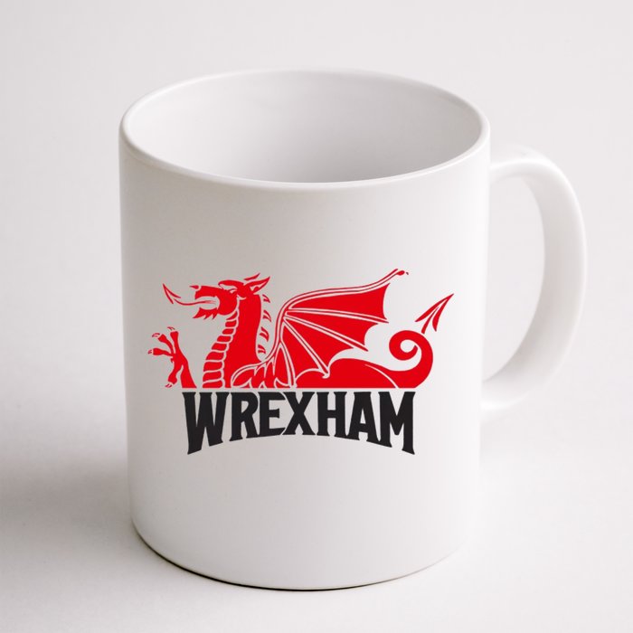 Wrexham FC Wrexham Dragon Football Club Champion Front & Back Coffee Mug