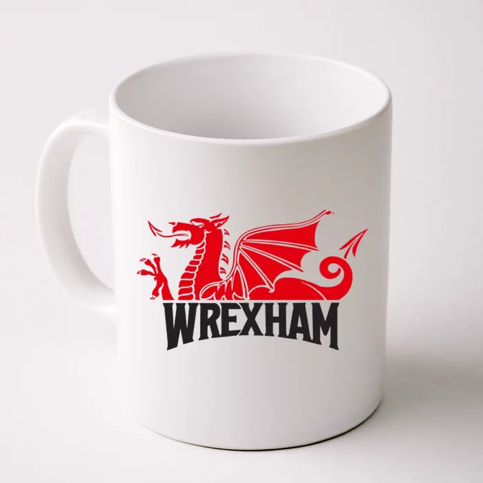 Wrexham FC Wrexham Dragon Football Club Champion Front & Back Coffee Mug