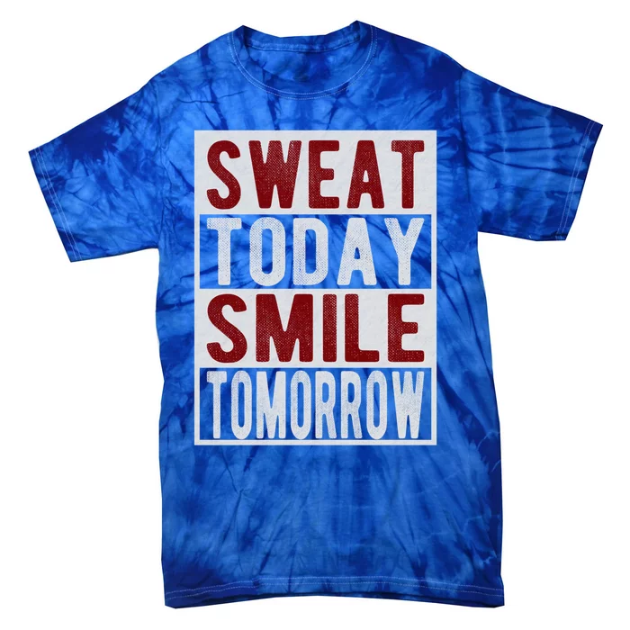 Weightlifting Funny Workout Gym Fitness Exercise Motivation Gift Tie-Dye T-Shirt