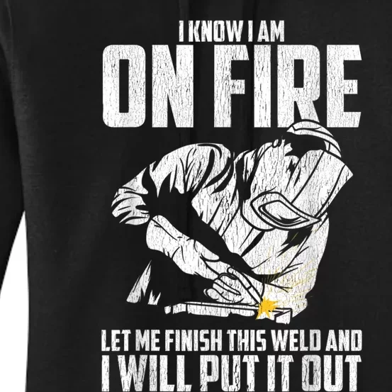 Welder Funny Welding Saying Graphic For Men Women's Pullover Hoodie