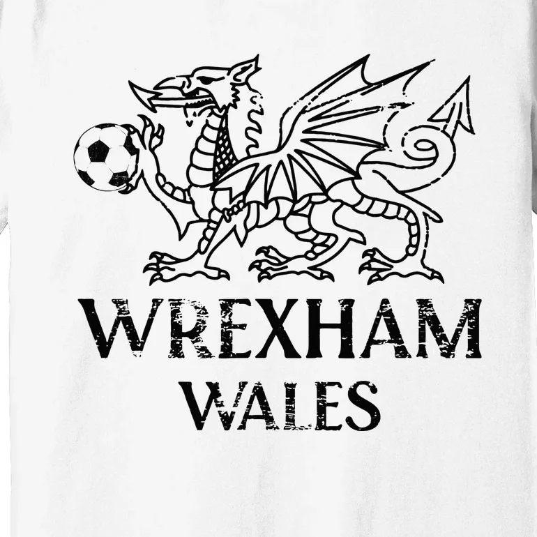 Wrexham Football Wales Soccer Jersey Premium T-Shirt