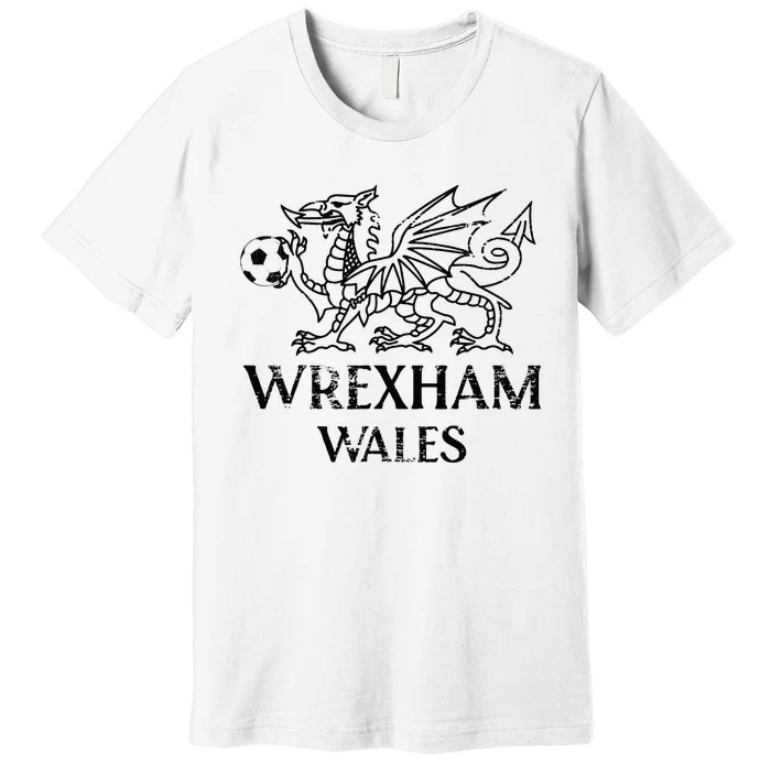 Wrexham Football Wales Soccer Jersey Premium T-Shirt