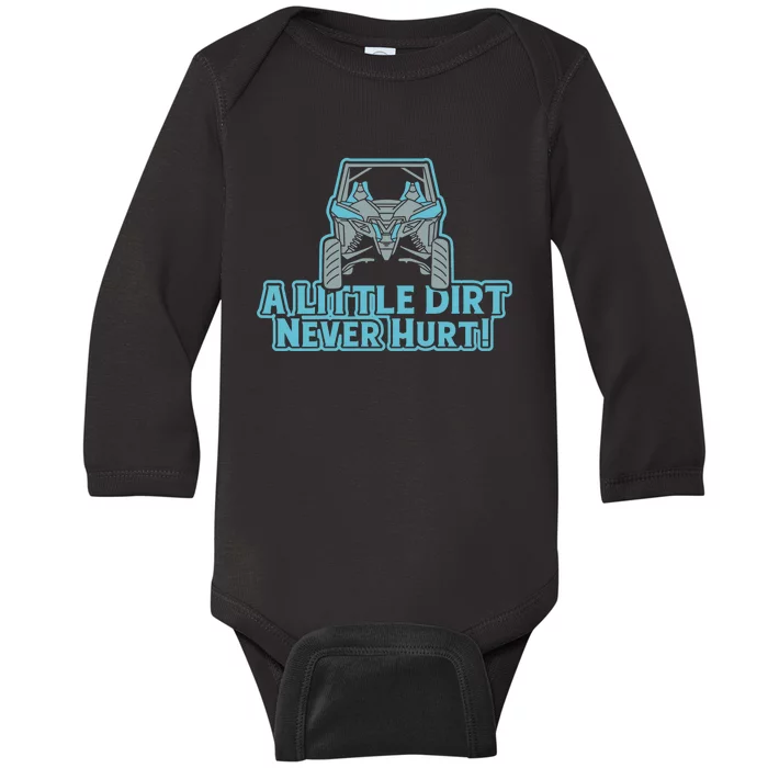 Wo Four Wheeler Tee, ATV Riding Mudding Baby Long Sleeve Bodysuit