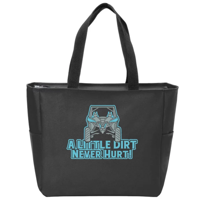 Wo Four Wheeler Tee, ATV Riding Mudding Zip Tote Bag