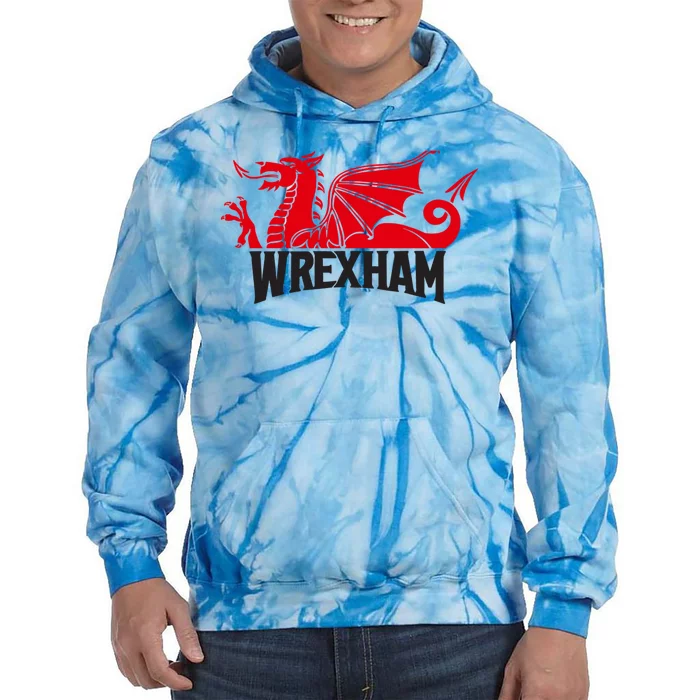 Wrexham FC Wrexham Dragon Football Club Champion Tie Dye Hoodie