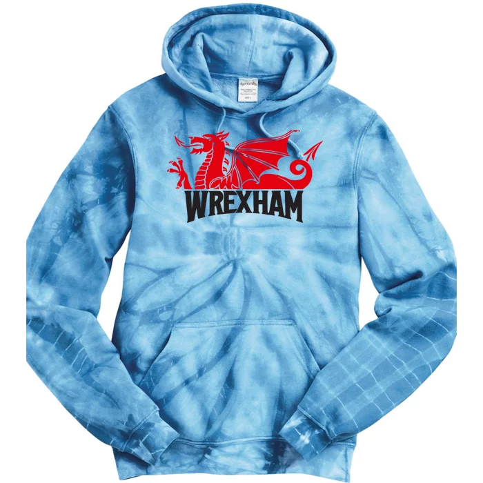 Wrexham FC Wrexham Dragon Football Club Champion Tie Dye Hoodie