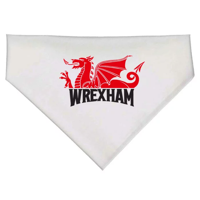 Wrexham FC Wrexham Dragon Football Club Champion USA-Made Doggie Bandana