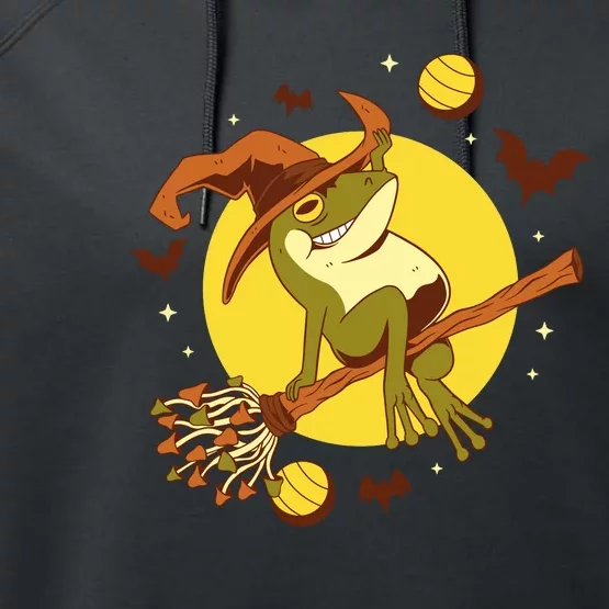 Witch Frog Performance Fleece Hoodie