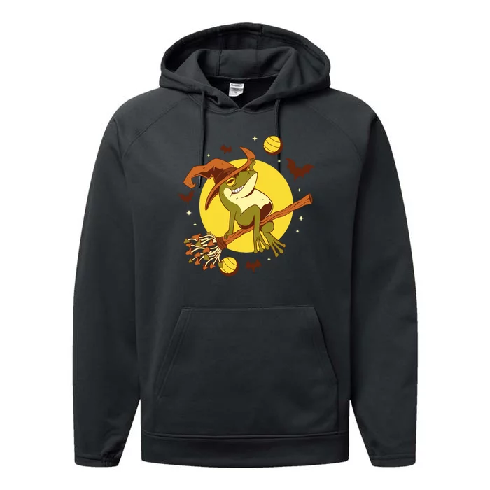 Witch Frog Performance Fleece Hoodie