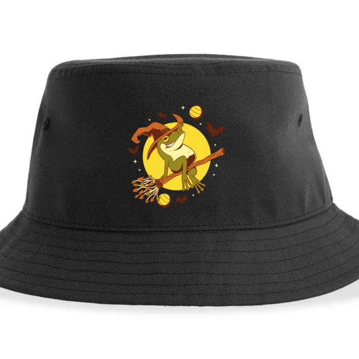 Witch Frog Sustainable Bucket Hat