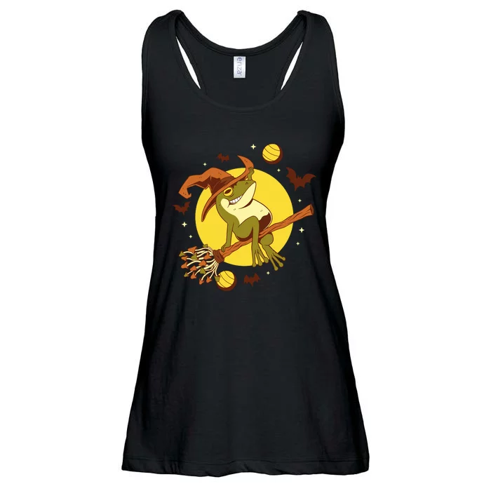 Witch Frog Ladies Essential Flowy Tank