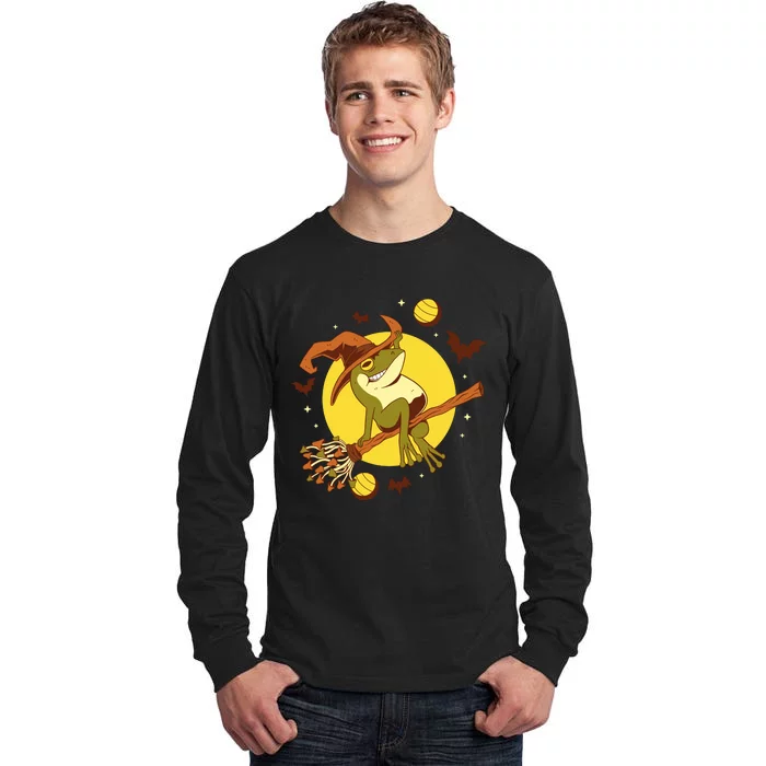 Witch Frog Tall Long Sleeve T-Shirt